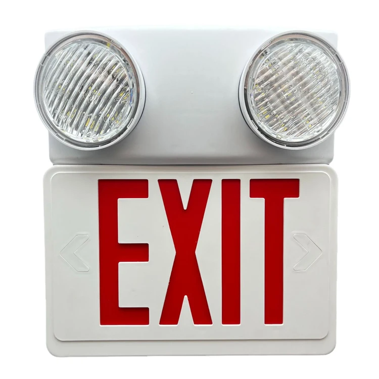 6W 3hs Australia led fire emergency light wall mounted led exit sign emergency light