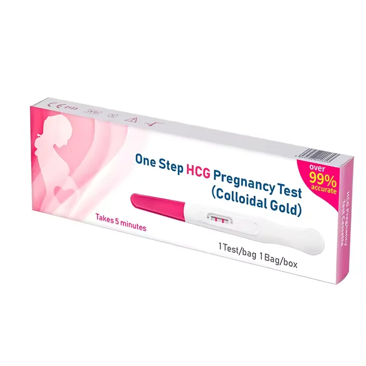 Factory price accurate medical Early Home Detection Pregnancy Test Kit, Clear HCG Test Results