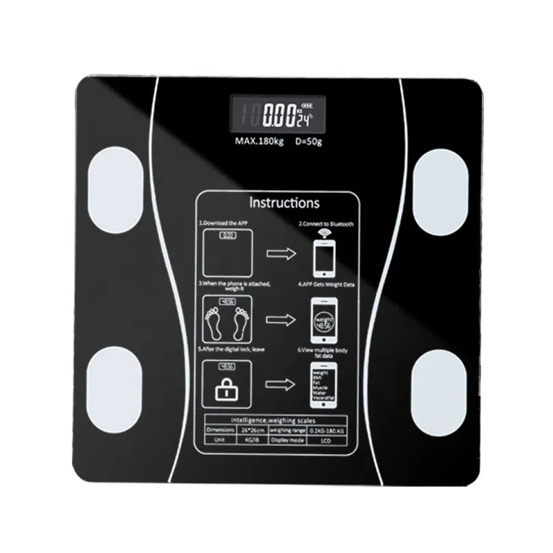 yuyang smart body fat weight analysis weighing bathroom scale USB balance digital electronic
