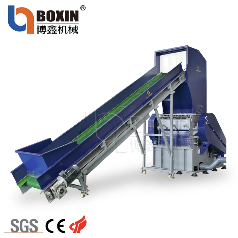 PP PE HDPE PET Waste Plastic recycling crusher machine plastic grinder