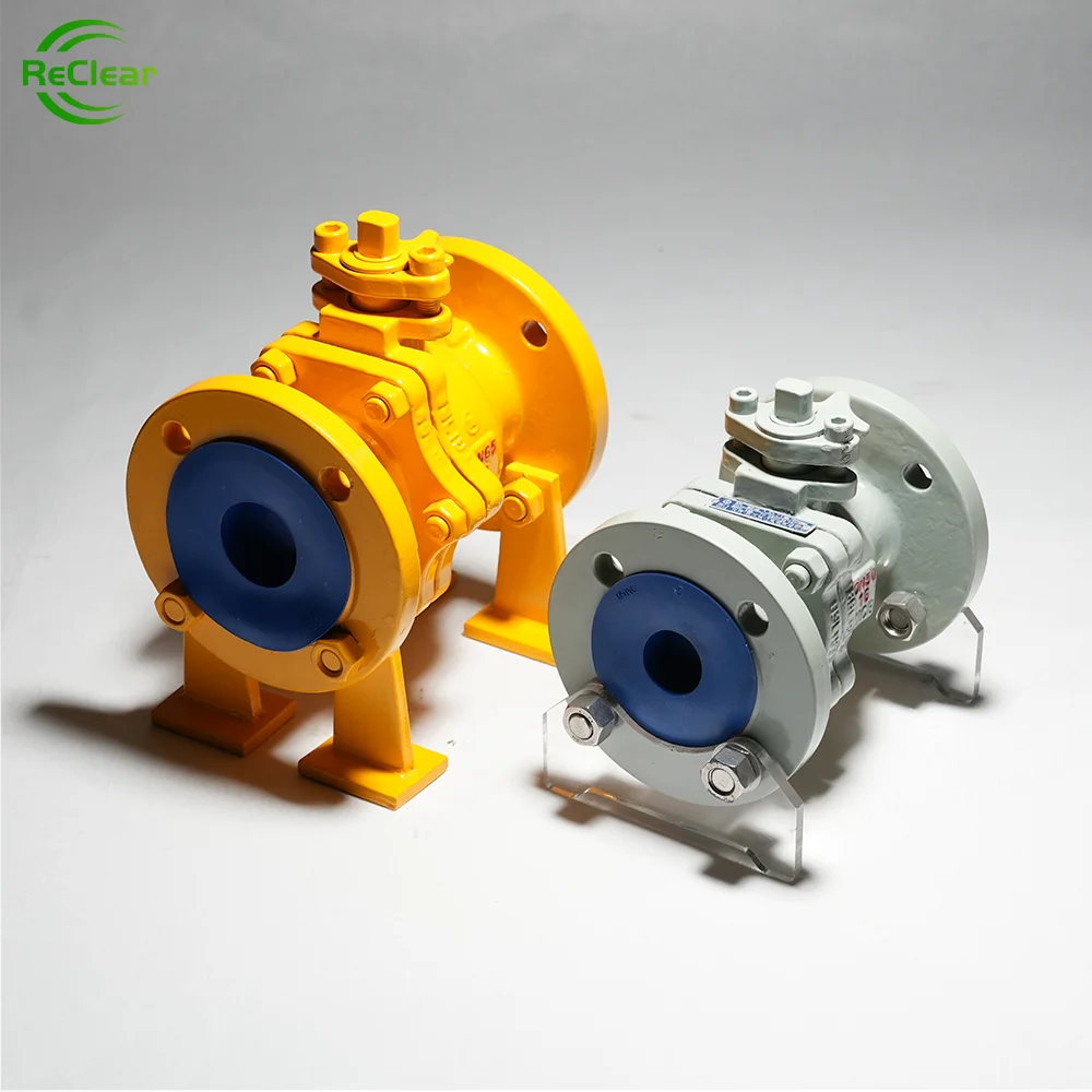 Stainless Steel Plat Wafer Type Floating Ball Valve Investment Casting PN10 DN40/50 Manual Pneumatic Power General Water Gas OEM