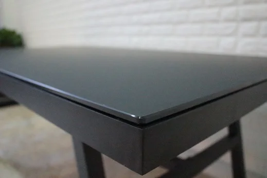 Новинка 2022, роскошный уличный садовый обеденный стол с алюминиевой рамкой в европейском стиле и стулья, мебель из ротанга