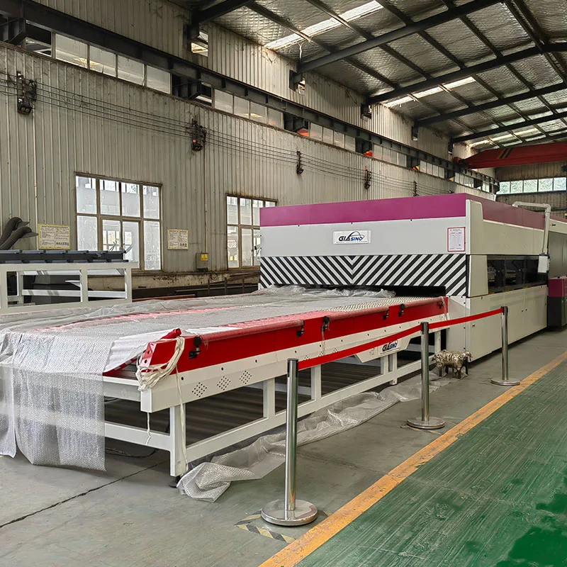 2442 Force Convection Flat Glass Tempering Furnace Tempered Glass Making Machinery