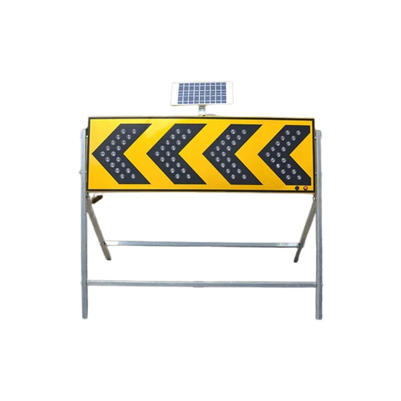Traffic Control Sign Cold-rolled Sheet Led Arrow Board Warning Light Controller Solar Board Road Security Indicator