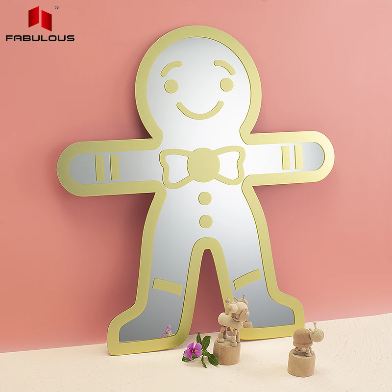 FABULOUS home decor custom uv printing acrylic mirror wall decoration in house color decor mirror