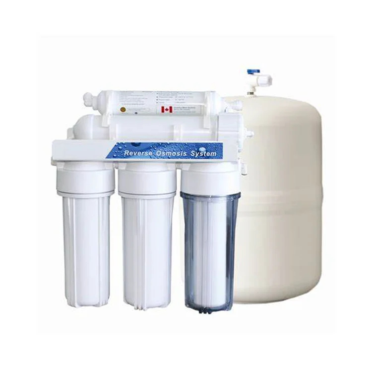 500  GPD  3  Stages HouseholdKitchen New  RO  Water Purifier Systems  With UV 6 Stage Reverse Osmosis