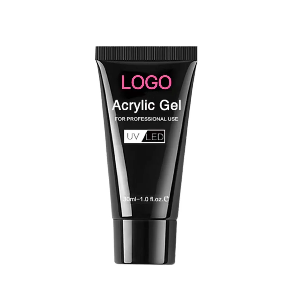 Manufacturer In Stock Easy Soak Off Acrylic Gel Nail Extensions Solid Nail Tip Gel Acrylic Nails