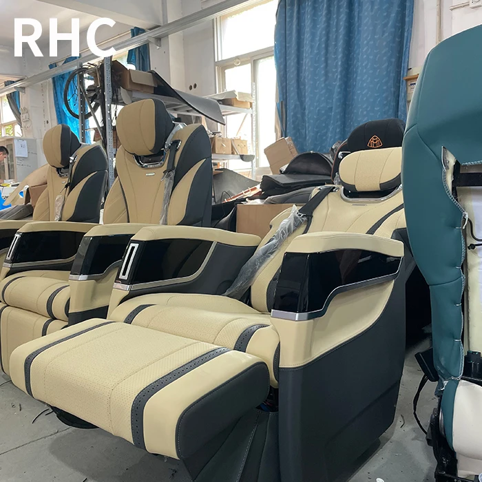 Auto Seat Luxurious Car chair Electric Adjustable Leather For MPV