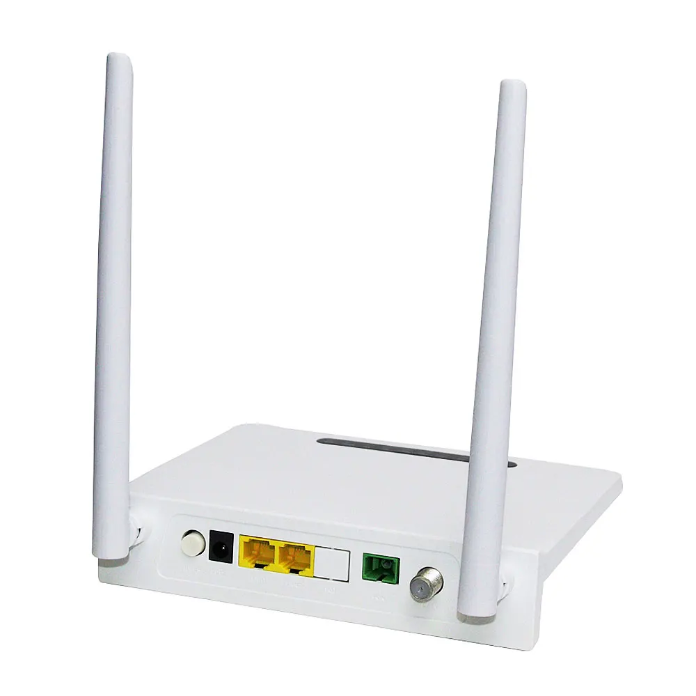 XPON ONT 1GE + 1FE Wifi CATV Fiber Epon Gpon