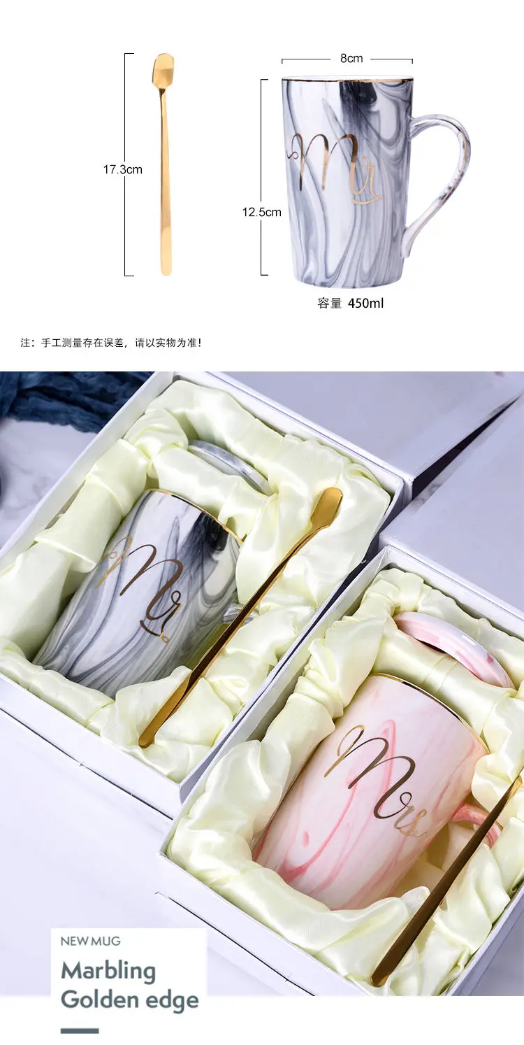 Mate cup couple mug set ceramic tea mug, tall cups, flamingo cups