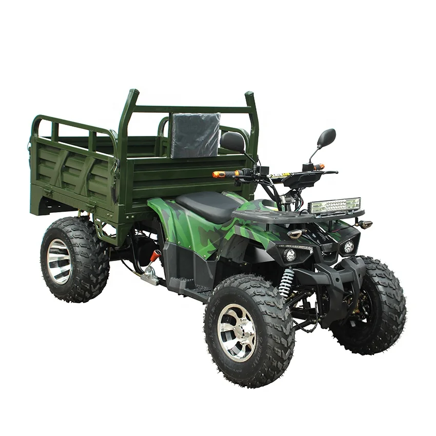 electric off-road vehicles farm mountain truck 4 wheel electric ATV with hopper