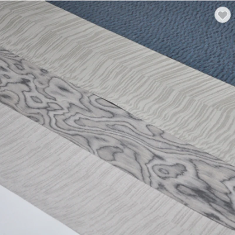 Greenland Engineered Brown Figured Maple Wood Veneer Flooring DIY Furniture Material Bedroom Cabinet Table Skin 250*58CM Chapa