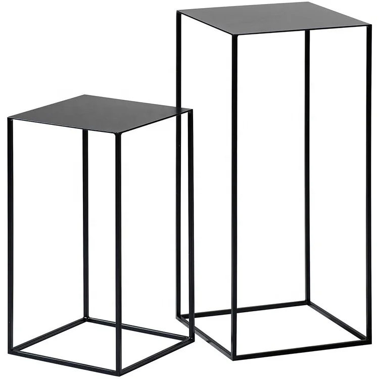 Simple Design Metal Flower Stand for Indoor Plants Decoration