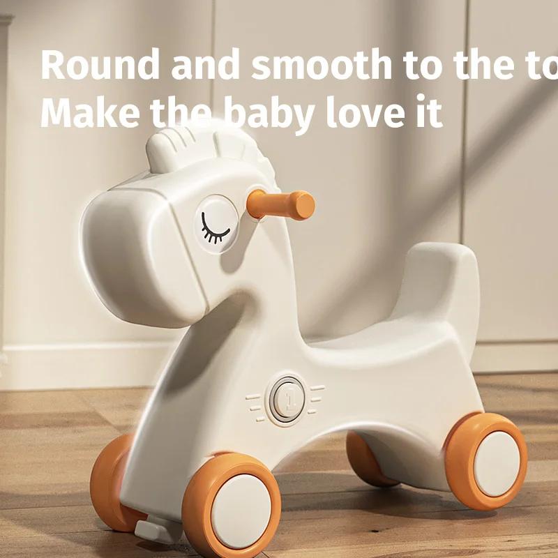 Kindergarten Toddler Animal Toy For Children Wholesale Large Baby Plastic Modern Kids Rocking Horse Rider