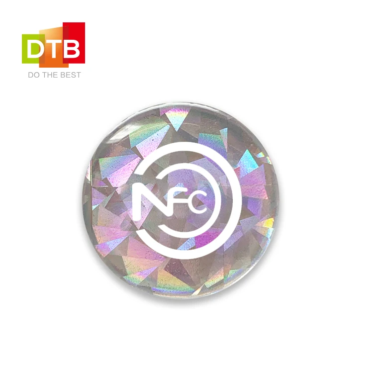  13 56 mHz Blank NTAG215 Anti Metal Epoxy NFC