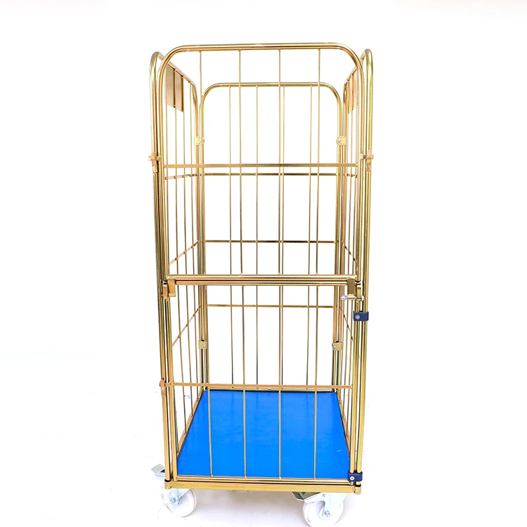 New laundry storage basket laundry basket trolley on wheel removable laundry Trolley