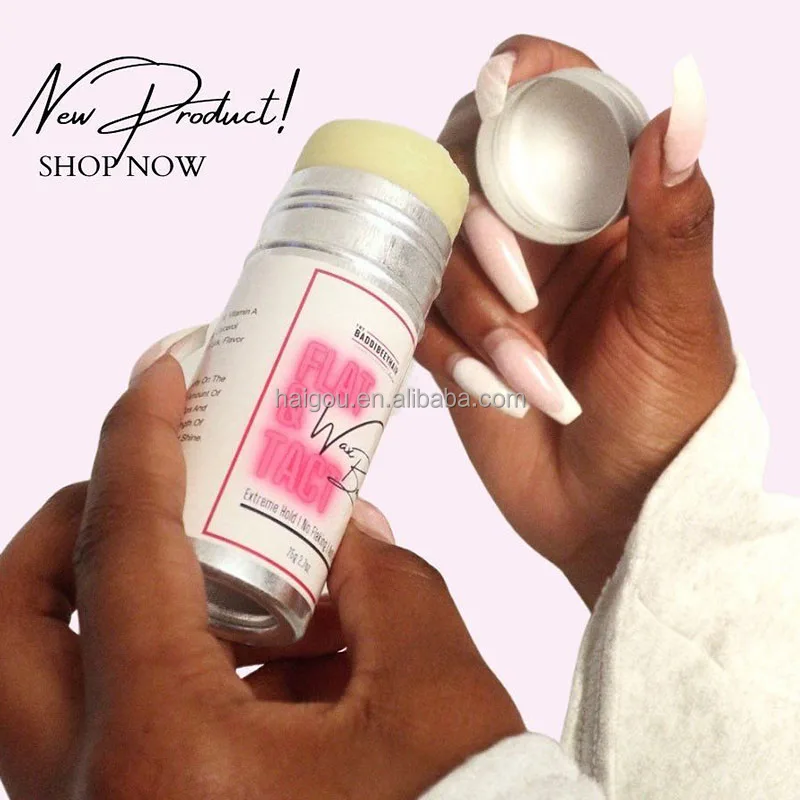 Hot Selling Private Label Waterproof Lace Glue Edge Control Hair Wax Stick And Lace Tint Spray For HD Closure