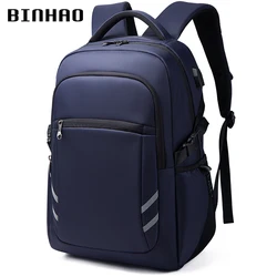 BINHAO, новинка 2022, мужской рюкзак для путешествий, бизнеса, компьютера, корейский модный тренд, школьный ранец для старшей школы, дорожный рюкзак