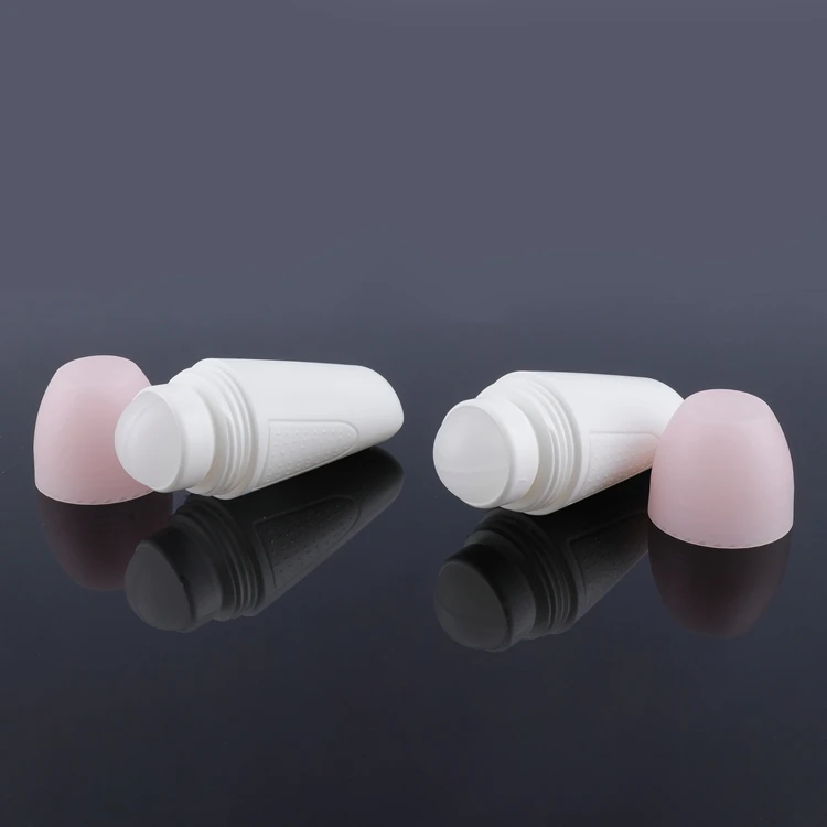 Private label roller container 75ml deodorant roll on bottle cosmetic,desodorante em garrafa,desodorante roll on em frasco