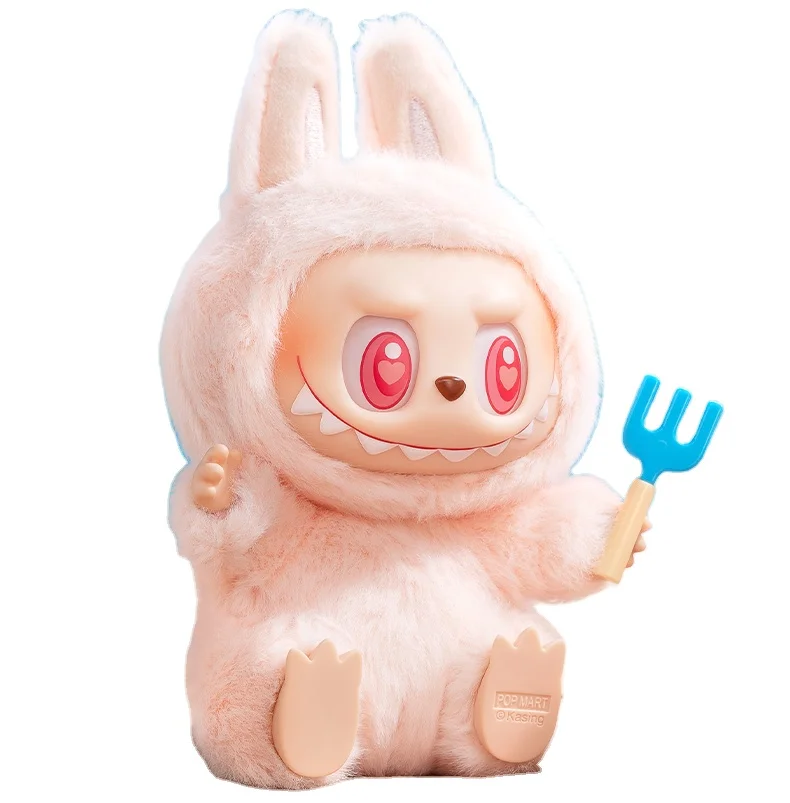 Authentic POP MART labubu macaron have a seat toys the monster popmart labubu macaroons second generation