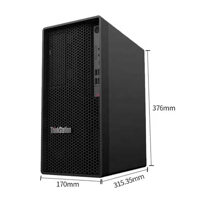 Lenovo ThinkStation P340 Computer I3-10100 8G DDR4 Memory 1T 500W Workstations computer pc