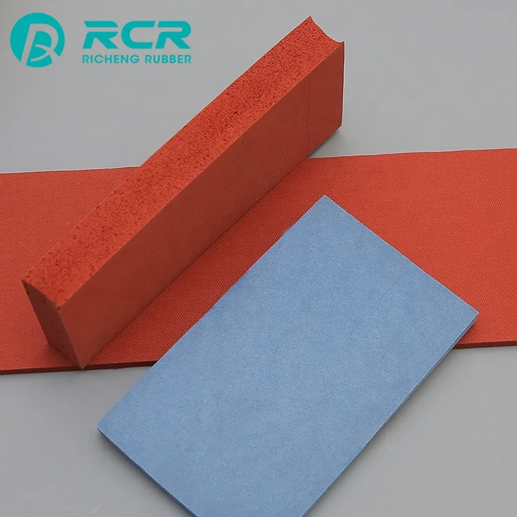 silicone foam sponge rubber sheet