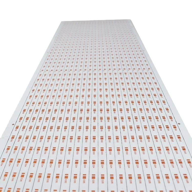 Customized metal core  FR4 /Aluminum LED pcb board for LED long strip tube or bulb  lighting