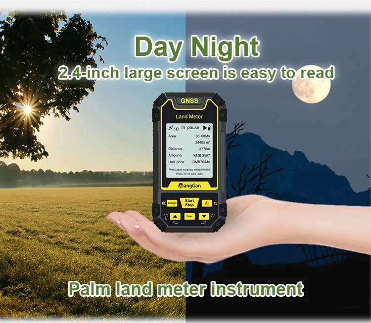 Handheld GPS S2 GPS Land Area Digital Measurement Meter Device Measuring Forest Land