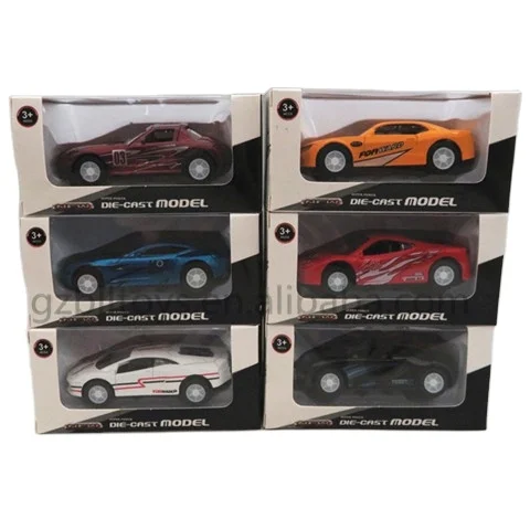 1:44 pull back alloy car realistic model simulation toy vehicle die cast