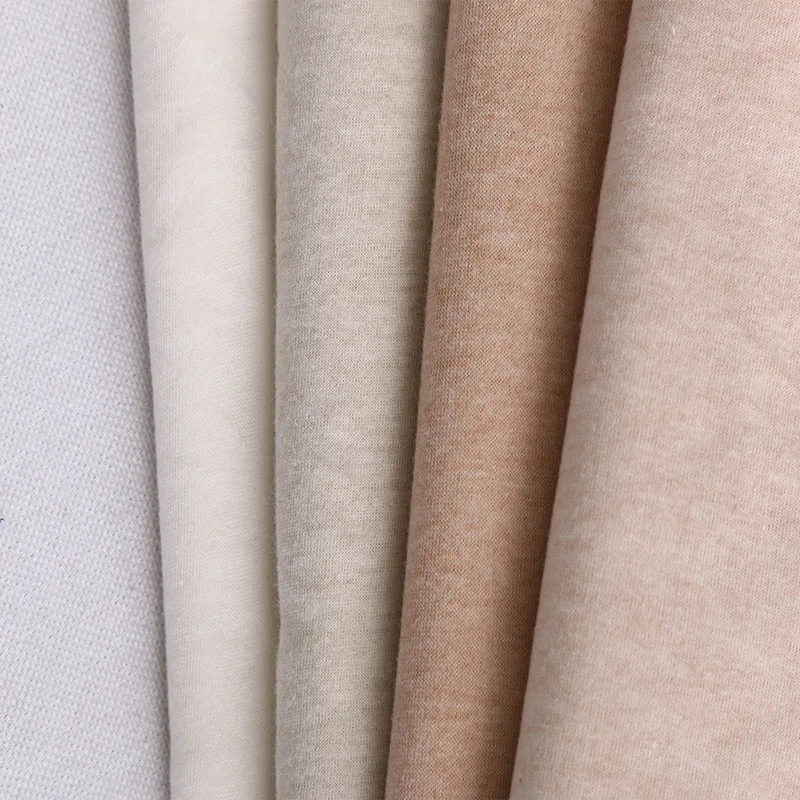 Environmental protection natural colored cotton child single jersey fabric for garment