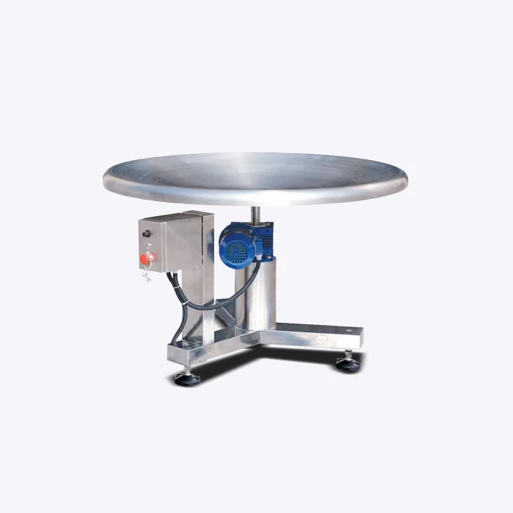 Turning table can be special order/rotating for stacking goods