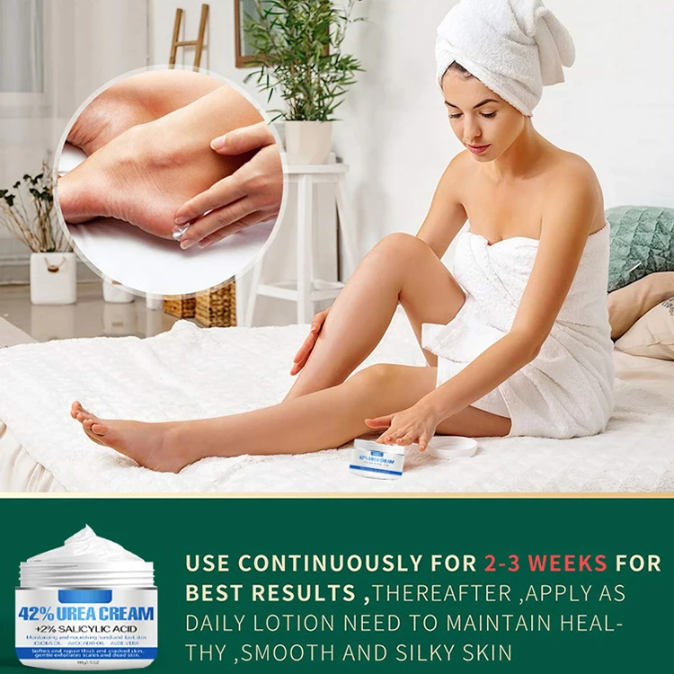 Huati Sifuli RubioAroma 42% UREA CREAM +2% SALICYLIC ACID cracked heels exfoliating anti crack removal repair urea foot care