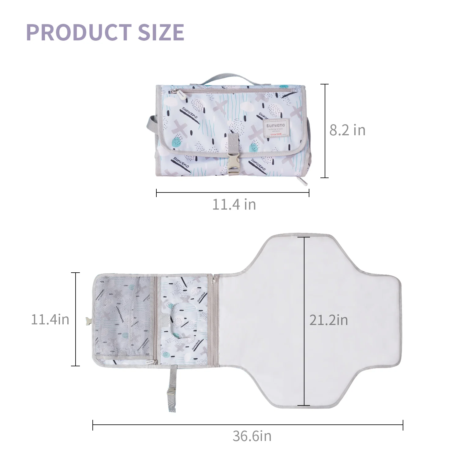Softy Easy Mummy Diapers Rectangle Proof Wholesale Muslin Nylon Linen Reusable Kids Changing Pad