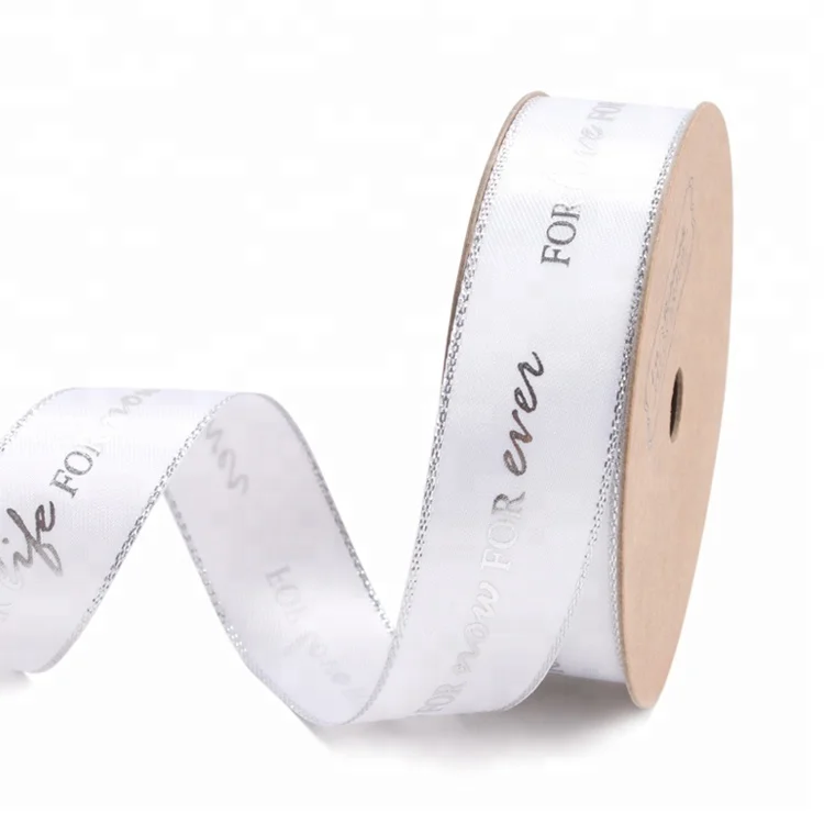 La ленты, модная подарочная лента, новинка, белая и Серебряная лента с блестками