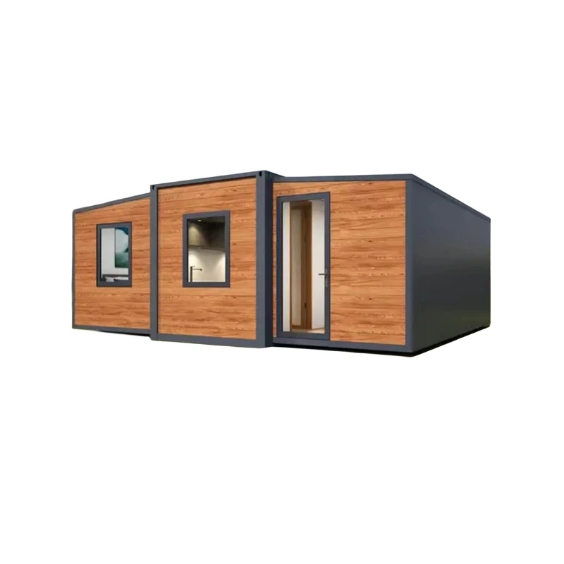 Factory Custom 20ft Mobile Home 2 Bedroom Portable Living Prefab Expandable Container House