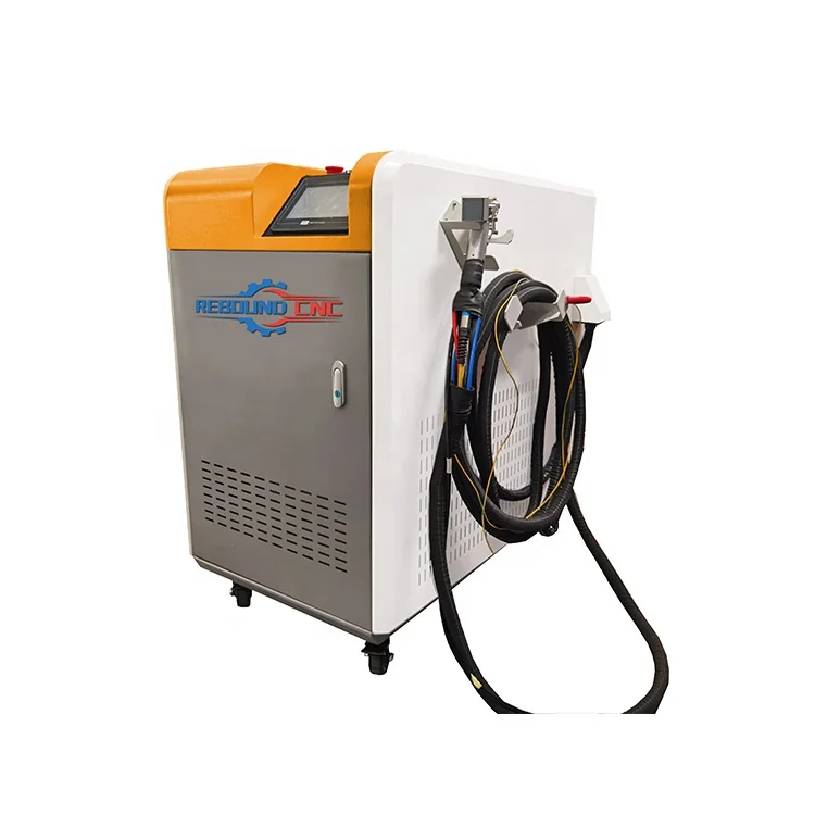 Отскок CNC портативный 1000w 1500w 2000w 3000w ручной лазерный сканер штрих кода сварочный аппарат лазерной сварки 3 в 1 для