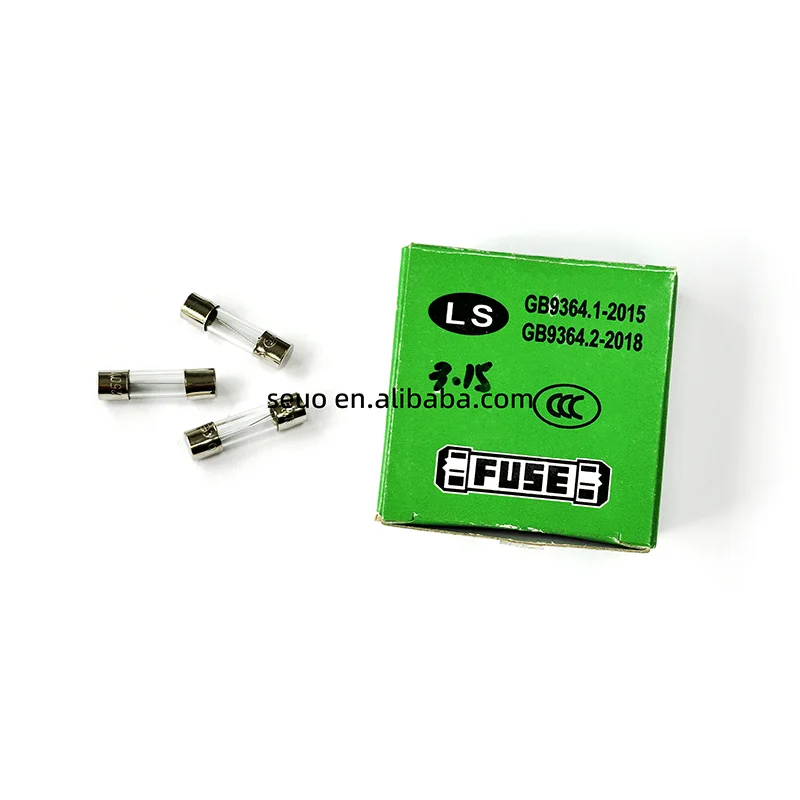 Good price 5x20mm Glass Fuse F 1A 1.25A 1.5A F 1.6A 2A 2.5A 3A 3.15A 4A 5A 6A 6.3A 7A 8A 9A 10A 15A 20A 25A 30A Glass tube Fuse