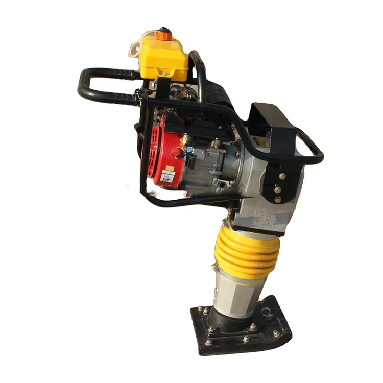 Portable Compact Gasoline Earth Sand Soil Wacker Impact Jumping Jack Compactor Vibrating Tamping Rammer