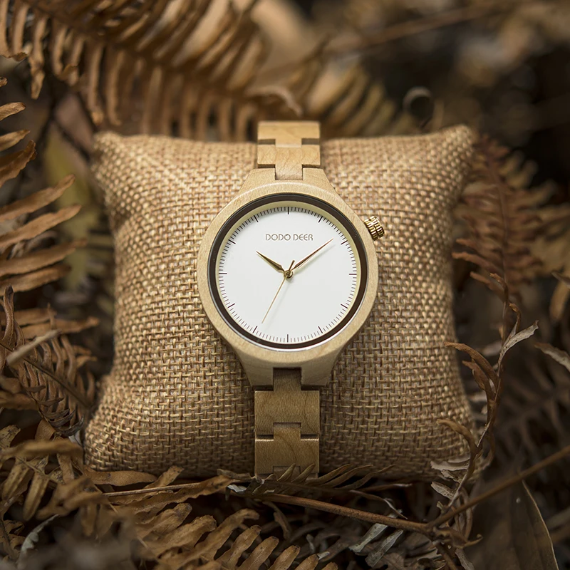 DODO DEER Designer Minimalist Custom Watch Watches Dropshipping Wooden Women Fashion Watches MIYOTA Round Analog Water Resistant