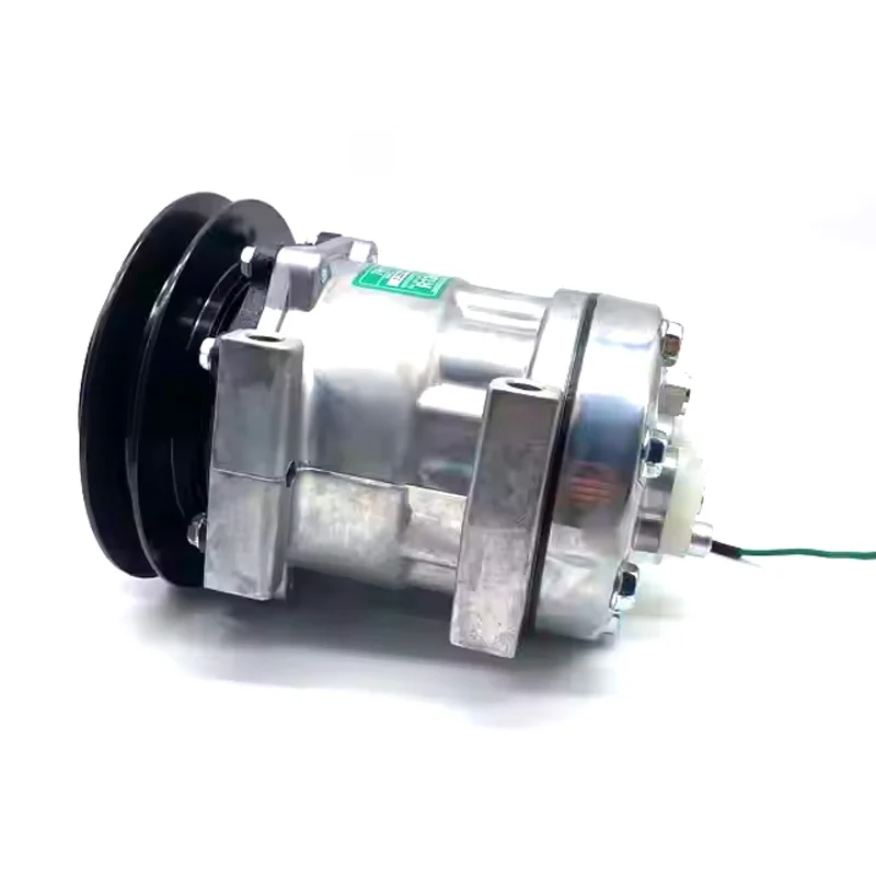 For KOBELCO SK200-6 SK480-6 SK330-6 SK290-6 Excavator Accessory AC AC air Conditioning Compressor Part Number LC91V00002F1