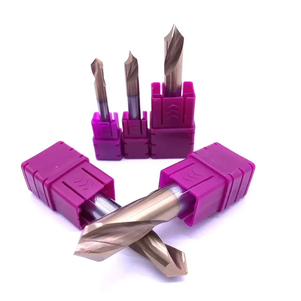 Advanced drill KTL tools hardware 13.3cm long carbide centering spiral drill bit