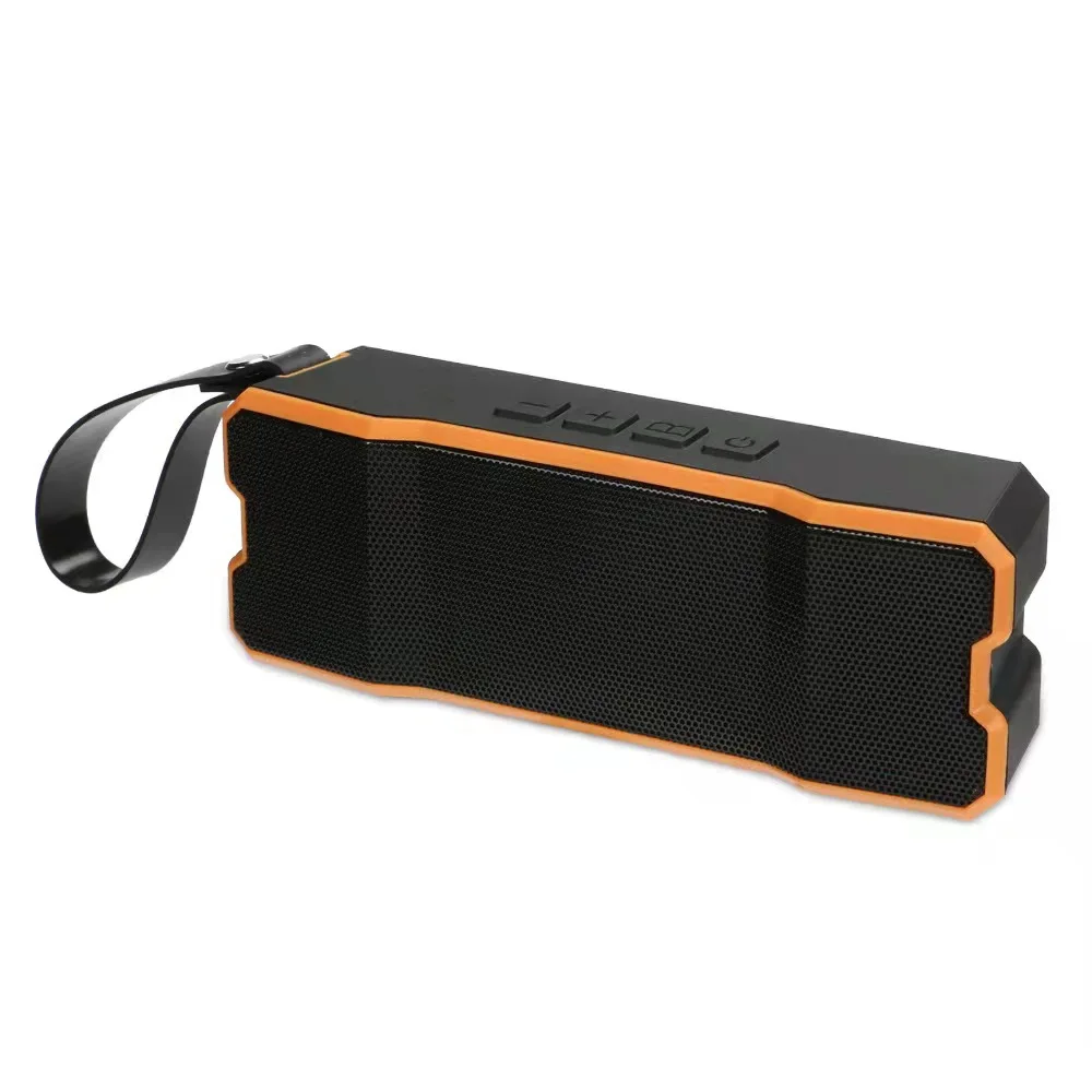 Popular Design Stereo Outdoor Travel Speakers Bluetooths Wireless Waterproof Ipx5 Speaker With Carry Strap