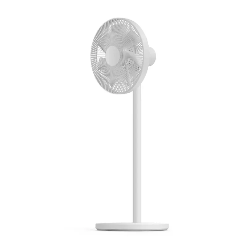 Xiaomi Mijia Quiet DC Motor, 16 Inch, White color Oscillating Dual Blade Standing Pedestal Fan with Remote