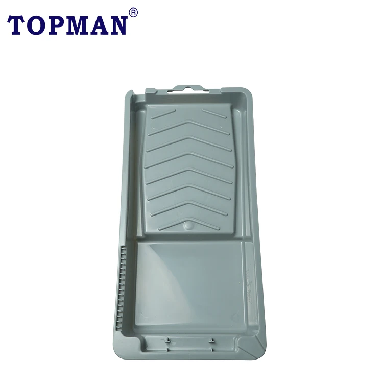 Topman 4 inch  Black Plastic Paint Tray For Mini Paint Roller