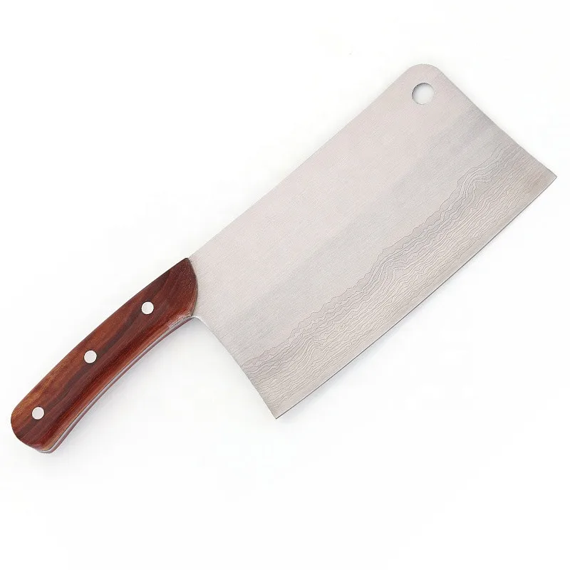 Wholesales Wholesales Wood Handle Stainless Steel Cleaver Kitchen Knives