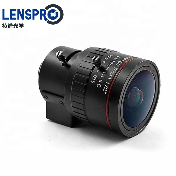 C Mount широкоугольный объектив 2 8-12 мм DC auto iris CCTV Объективы для