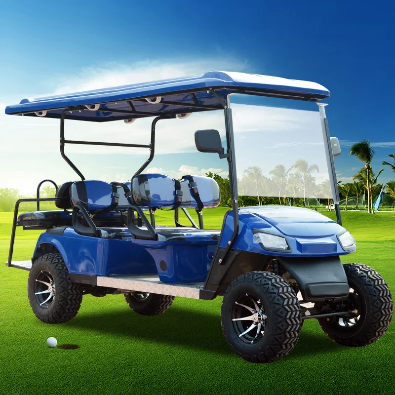 Electric Golf Car Electric Vehicle For 6 Seater Electric Golf Buggy With Manufacture Wholesale