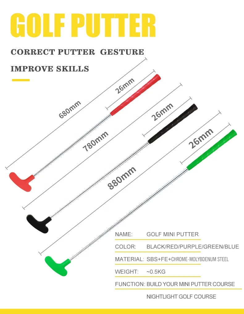 mini golf putters