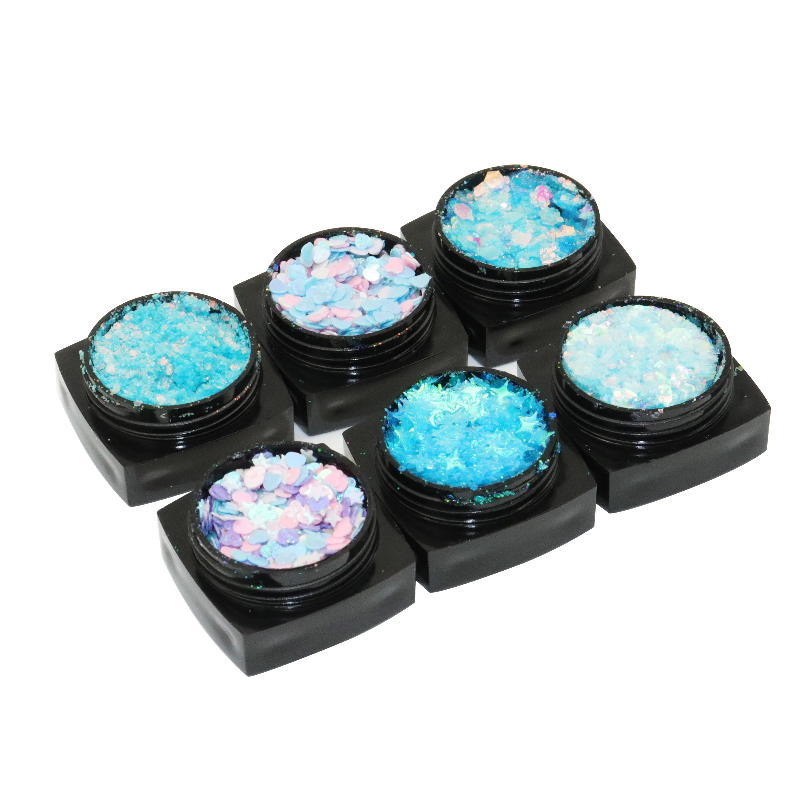 Private Label 16-Color Chameleon Eyeshadow Gel High Pigment Holographic Flakes Glitter Shimmer Finish Custom Makeup Matte Eyes