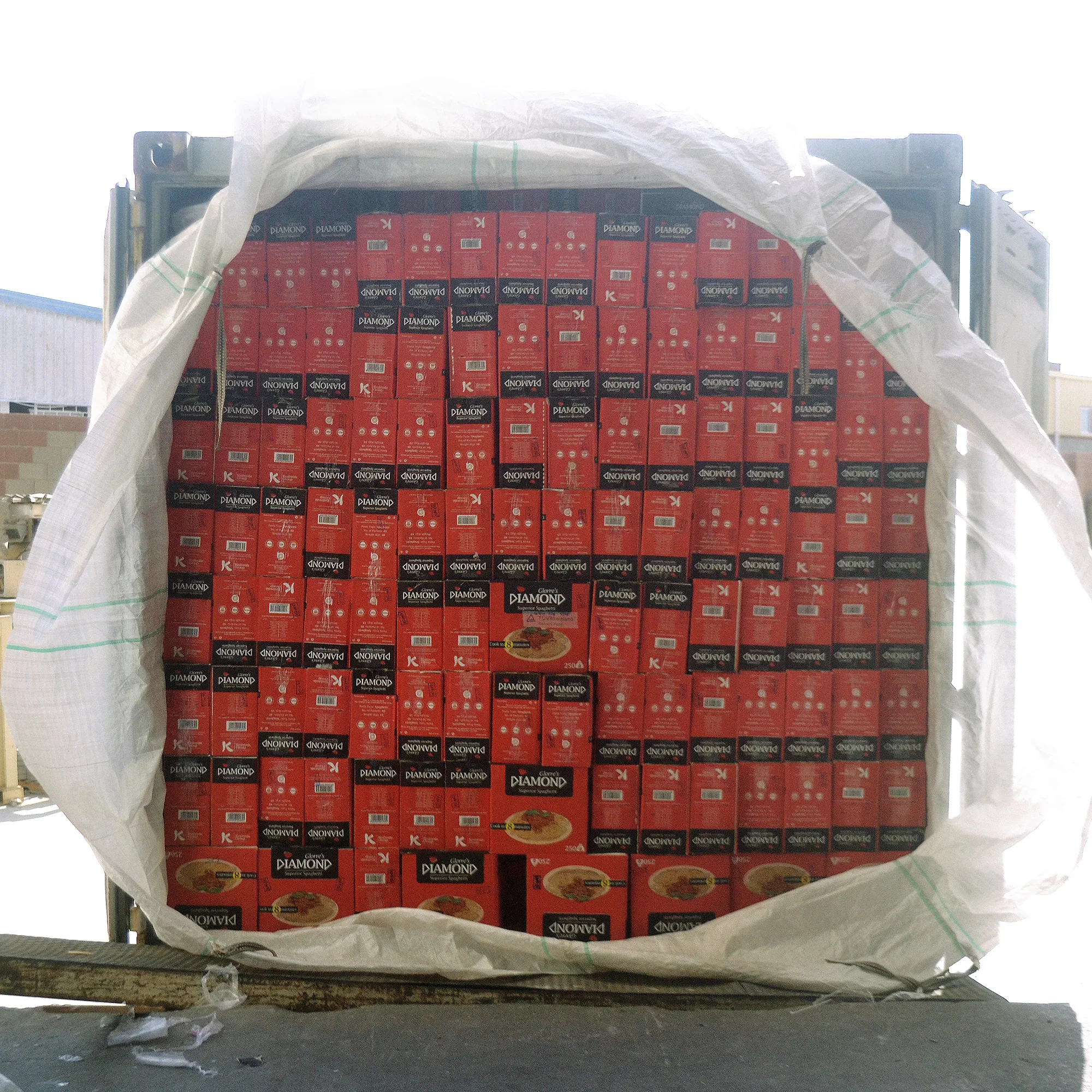 250g Pasta Spaghetti Diamond Long life 18 months Low price from Factory ISO 9001 Halal Certification